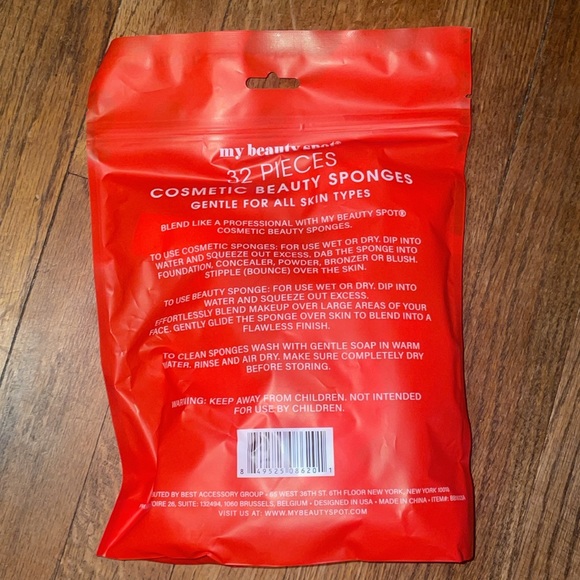 •MY BEAUTY SPOT•NWT 32-PIECES OF COSMETICS BEAUTY SPONGES FOR ALL SKIN TYPES - Picture 2 of 3